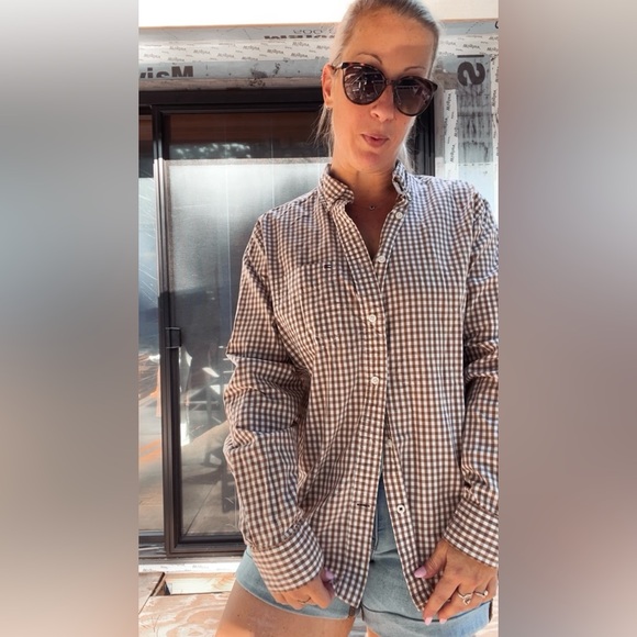 Ralph Lauren Checkered Button Down - Picture 1 of 3